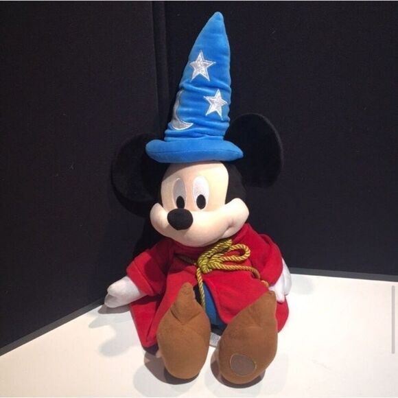 Mickey Mouse Fantasia Sorcerer Plush 24” - Picture 1 of 12